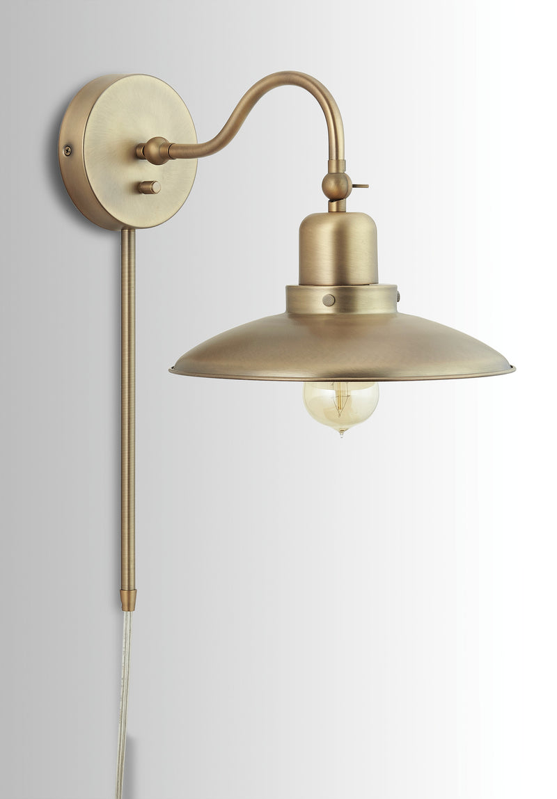 Capital Lighting 634811AD Dewitt One Light Wall Sconce, Aged Brass Alternate Image 4.jpg