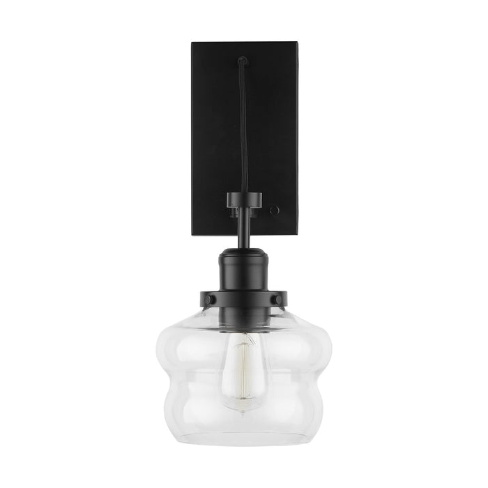Capital Lighting 634813MB-481 Rhodes One Light Wall Sconce, Matte Black Alternate Image.jpg
