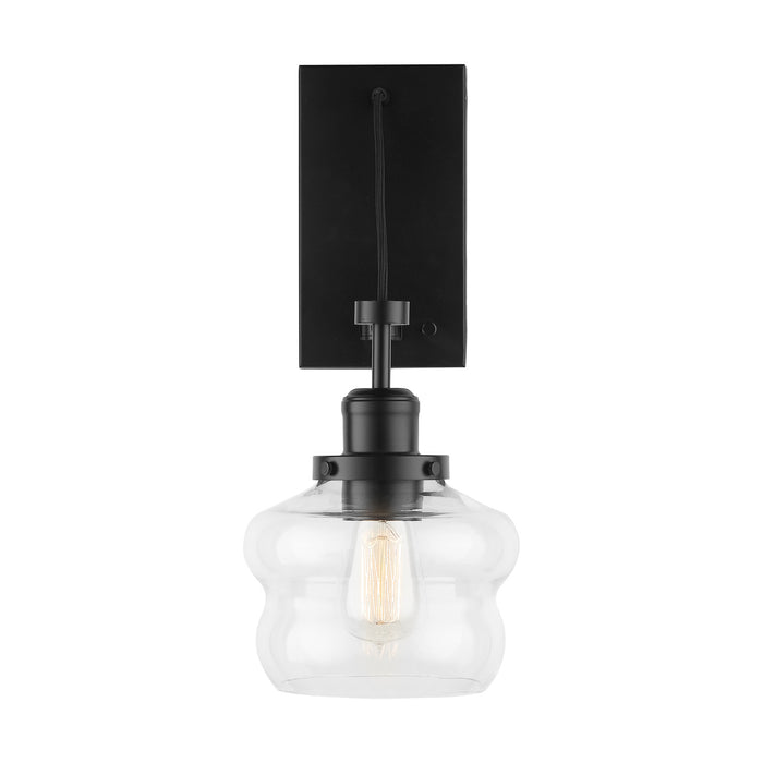 Capital Lighting 634813MB-481 Rhodes One Light Wall Sconce, Matte Black Alternate Image 2.jpg