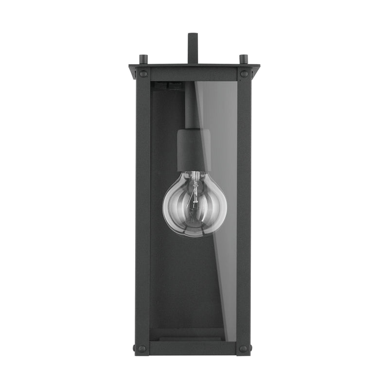 Capital Lighting 934611BK Hunt One Light Wall Mount, Black Alternate Image.jpg