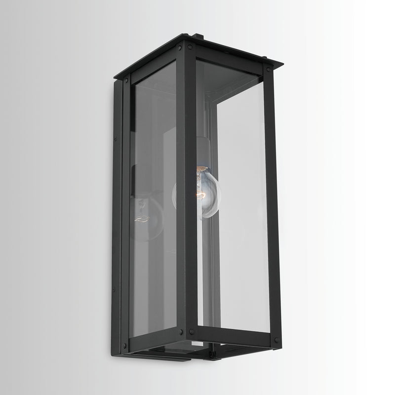 Capital Lighting 934612BK Hunt One Light Wall Mount, Black Alternate Image 3.jpg