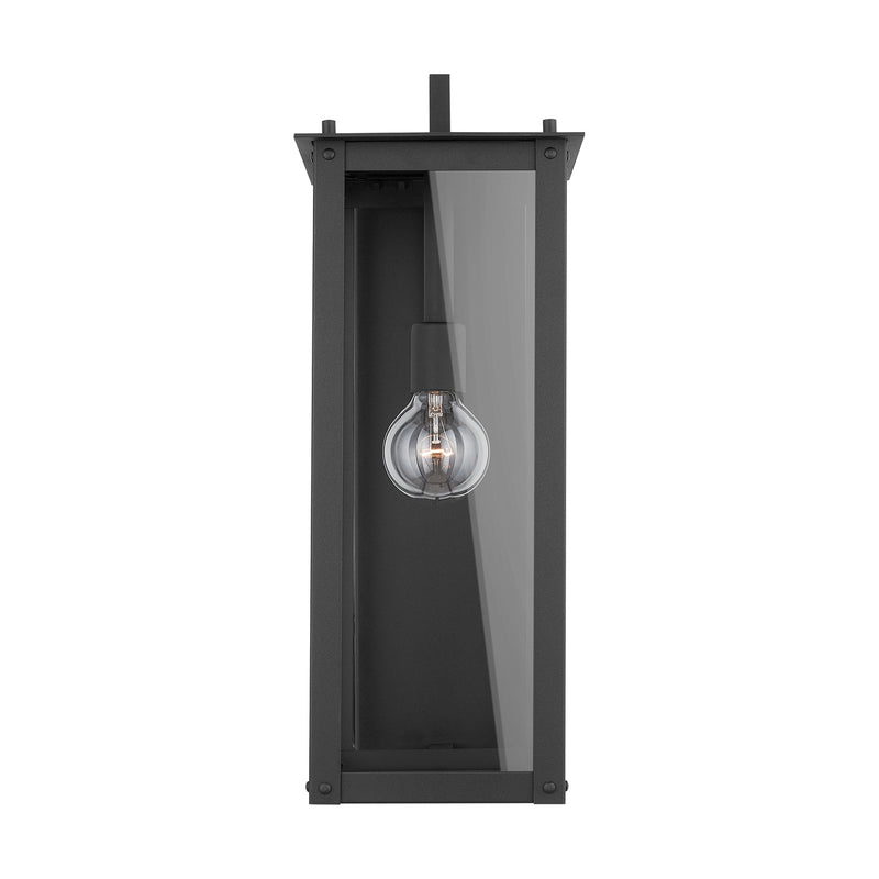 Capital Lighting 934612BK Hunt One Light Wall Mount, Black Main Image.jpg