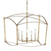 Visual Comfort Studio F3325/5ADB Thayer Five Light Lantern, Antique Gild Alternate Image.jpg