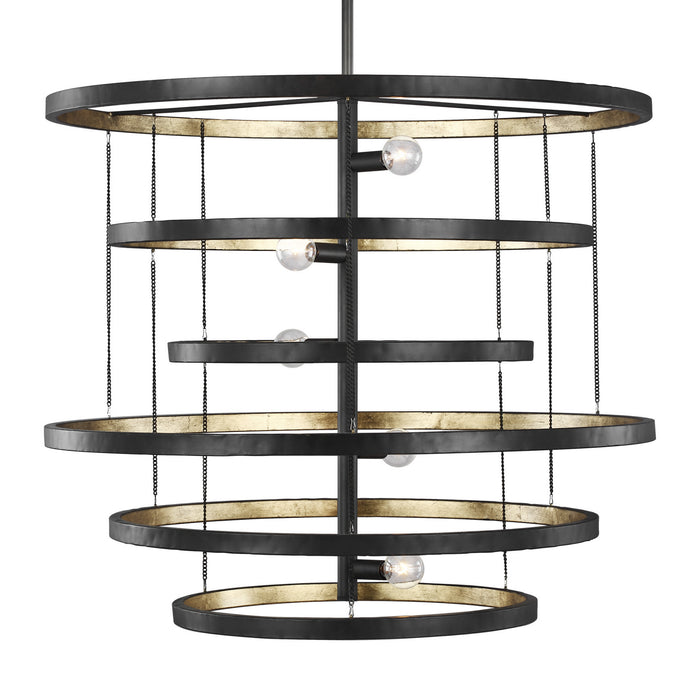 Generation Lighting F3340/5AI/ADB Celeste Five Light Chandelier, Aged Iron Alternate Image.jpg