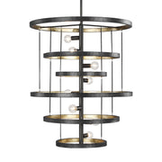 Generation Lighting F3341/8AI/ADB Celeste Eight Light Chandelier, Aged Iron Alternate Image.jpg
