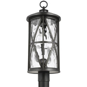 Generation Lighting OL15207ANBZ Millbrooke Three Light Outdoor Post Lantern, Antique Bronze Main Image.jpg