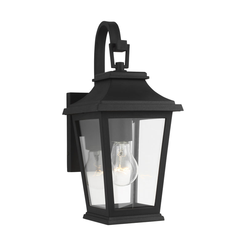 Visual Comfort Studio OL15400TXB Warren One Light Lantern, Textured Black Main Image.jpg