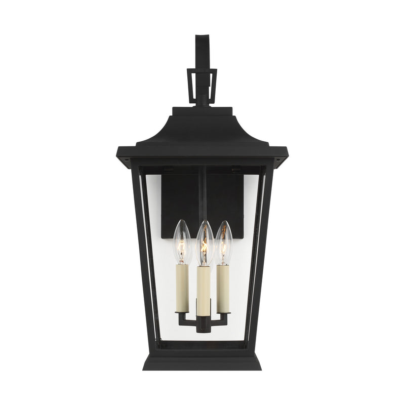Visual Comfort Studio OL15402TXB Warren Three Light Lantern, Textured Black Alternate Image.jpg