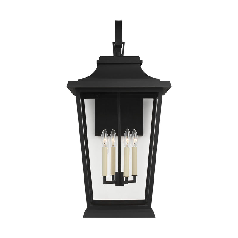 Visual Comfort Studio OL15404TXB Warren Four Light Lantern, Textured Black Alternate Image.jpg