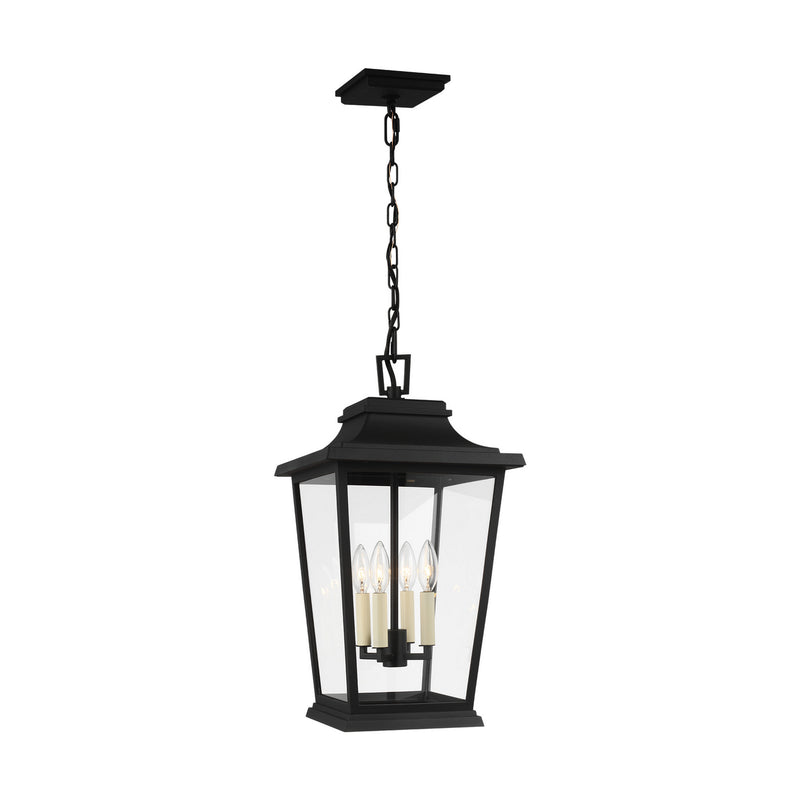 Visual Comfort Studio OL15409TXB Warren Four Light Lantern, Textured Black Alternate Image.jpg