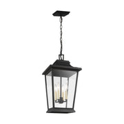 Visual Comfort Studio OL15409TXB Warren Four Light Lantern, Textured Black Main Image.jpg