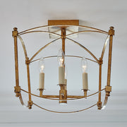 Visual Comfort Studio SF350ADB Thayer Four Light Semi-Flush Mount, Antique Gild Alternate Image 2.jpg