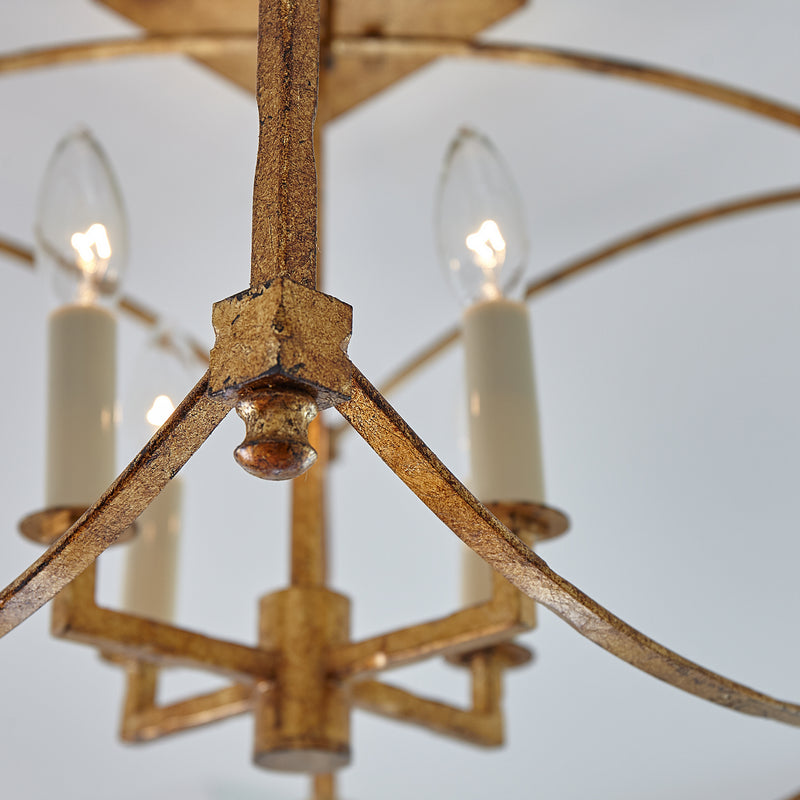 Visual Comfort Studio SF350ADB Thayer Four Light Semi-Flush Mount, Antique Gild Alternate Image.jpg