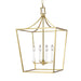 Visual Comfort Studio CC1014BBS Southold Four Light Lantern, Burnished Brass Main Image.jpg