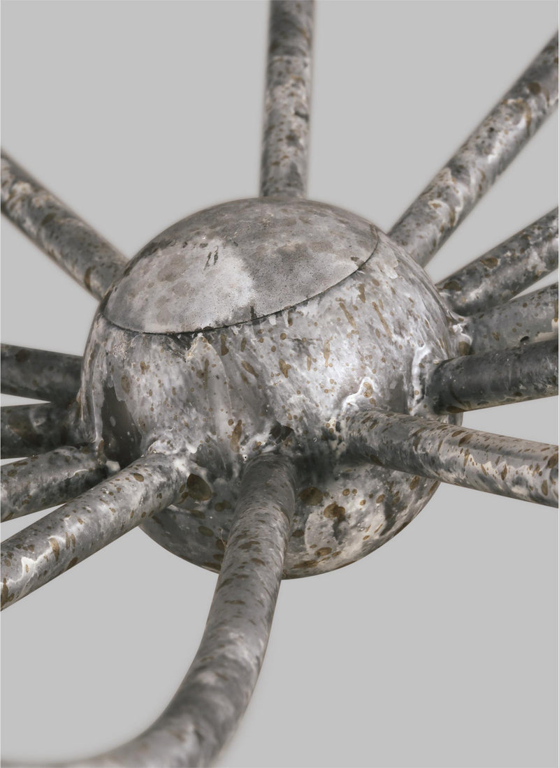 Visual Comfort Studio CC11212WGV Richmond 12 Light Chandelier, Weathered Galvanized Alternate Image 4.jpg