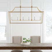 Visual Comfort Studio CC1036BBS Southold Six Light Linear Lantern, Burnished Brass Alternate Image.jpg
