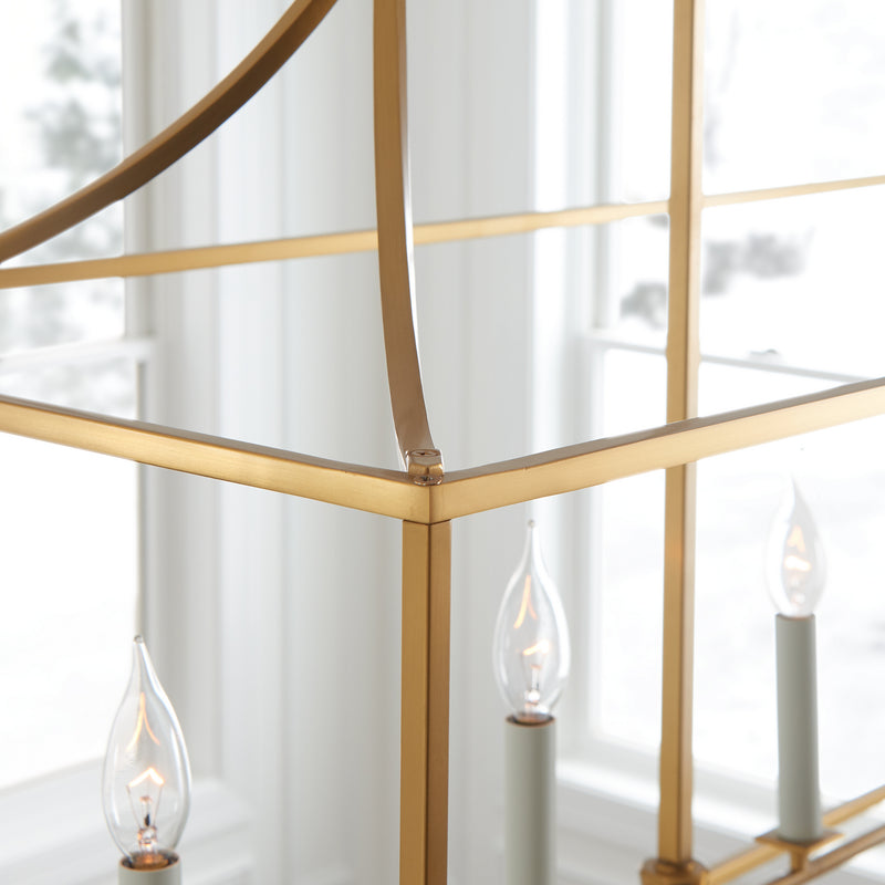 Visual Comfort Studio CC1036BBS Southold Six Light Linear Lantern, Burnished Brass Alternate Image 3.jpg