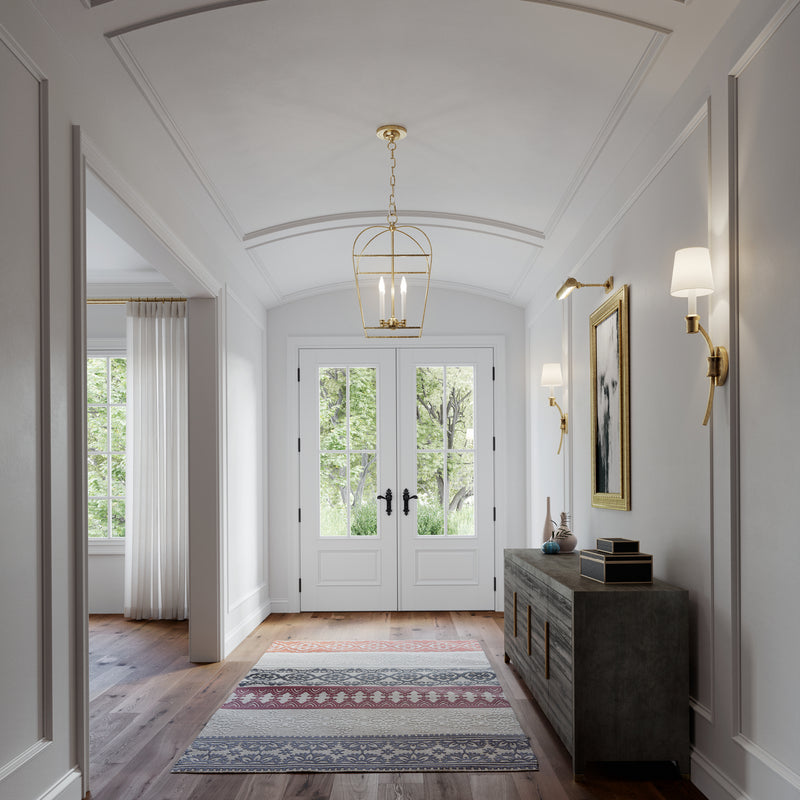 Visual Comfort Studio CC1094ADB Stonington Four Light Lantern, Antique Gild Alternate Image 2.jpg