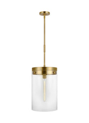 Visual Comfort Studio CP1011BBS Garrett One Light Pendant, Burnished Brass Main Image.jpg