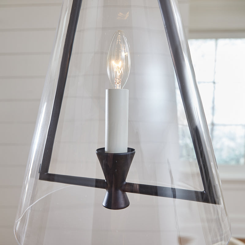 Visual Comfort Studio CP1081AI Keystone One Light Pendant, Aged Iron Alternate Image 4.jpg