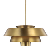 Visual Comfort Studio EP1081BBS Brisbin One Light Pendant, Burnished Brass Alternate Image.jpg
