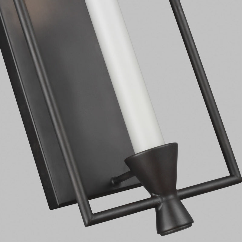 Visual Comfort Studio CW1021AI Keystone One Light Wall Sconce, Aged Iron Alternate Image 4.jpg