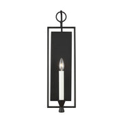 Visual Comfort Studio CW1021AI Keystone One Light Wall Sconce, Aged Iron Main Image.jpg