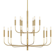 Visual Comfort Studio EC10015BBS Brianna 15 Light Chandelier, Burnished Brass Alternate Image.jpg