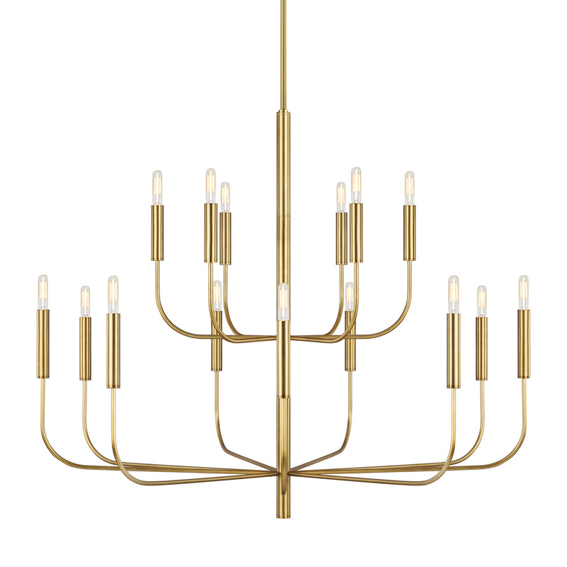 Visual Comfort Studio EC10015BBS Brianna 15 Light Chandelier, Burnished Brass Alternate Image.jpg
