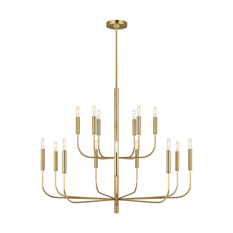 Visual Comfort Studio EC10015BBS Brianna 15 Light Chandelier, Burnished Brass Main Image.jpg