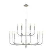 Visual Comfort Studio EC10015PN Brianna 15 Light Chandelier, Polished Nickel Main Image.jpg
