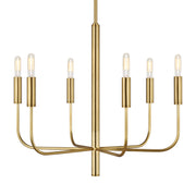 Visual Comfort Studio EC1006BBS Brianna Six Light Chandelier, Burnished Brass Alternate Image.jpg