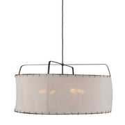Visual Comfort Studio EP1114AI Dunne Four Light Pendant, Aged Iron Main Image.jpg