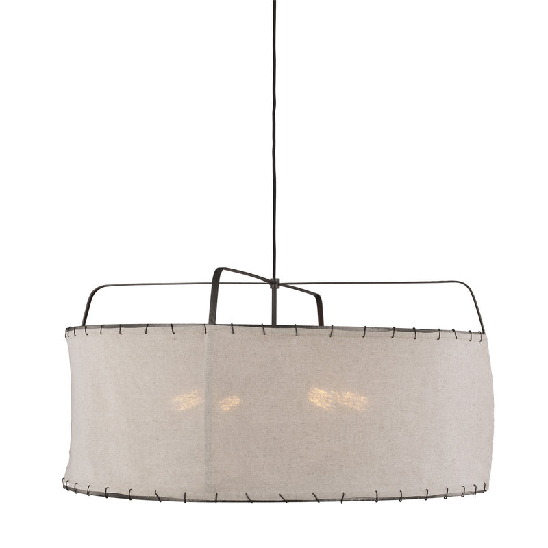 Visual Comfort Studio EP1114AI Dunne Four Light Pendant, Aged Iron Main Image.jpg