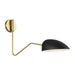 Visual Comfort Studio EW1071MBK Jane One Light Wall Sconce, Midnight Black Main Image.jpg