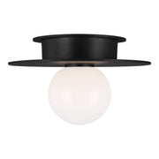 Visual Comfort Studio KF1001MBK Nodes One Light Flush Mount, Midnight Black Alternate Image.jpg