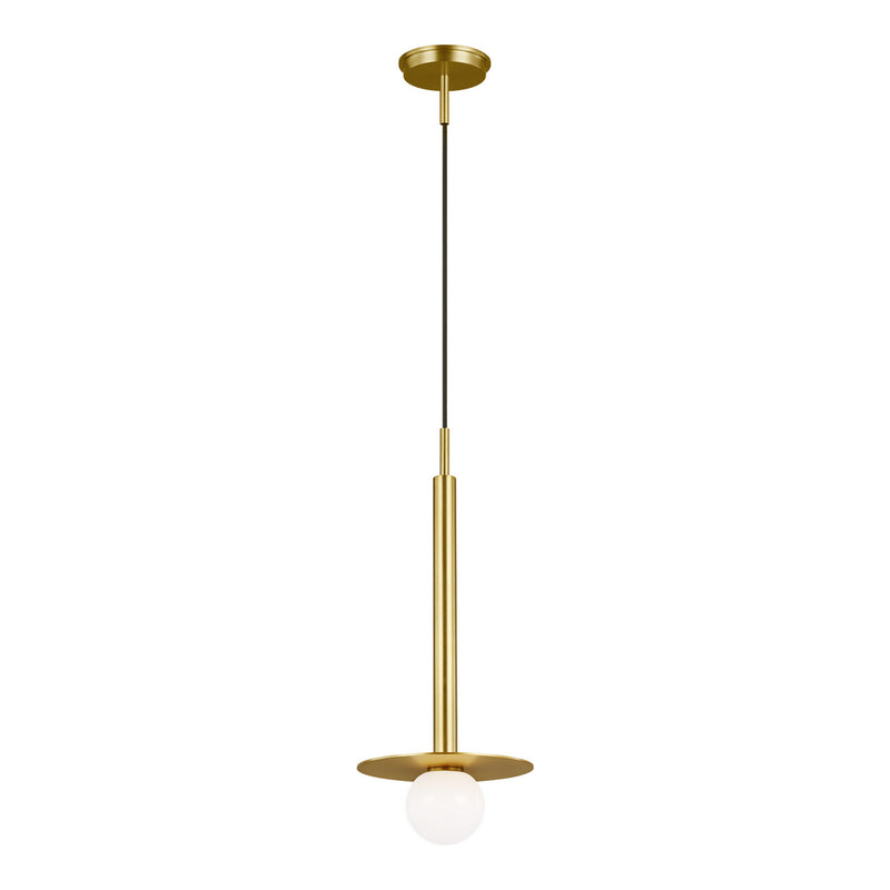 Visual Comfort Studio KP1001BBS Nodes One Light Pendant, Burnished Brass Alternate Image.jpg