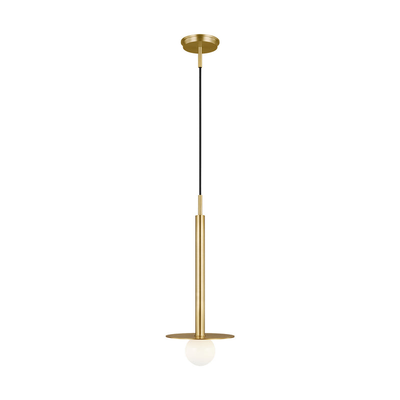 Visual Comfort Studio KP1001BBS Nodes One Light Pendant, Burnished Brass Main Image.jpg