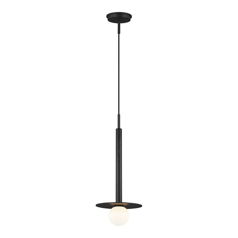 Visual Comfort Studio KP1001MBK Nodes One Light Pendant, Midnight Black Alternate Image.jpg