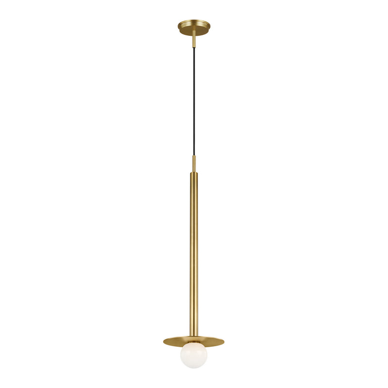 Visual Comfort Studio KP1011BBS Nodes One Light Pendant, Burnished Brass Alternate Image.jpg