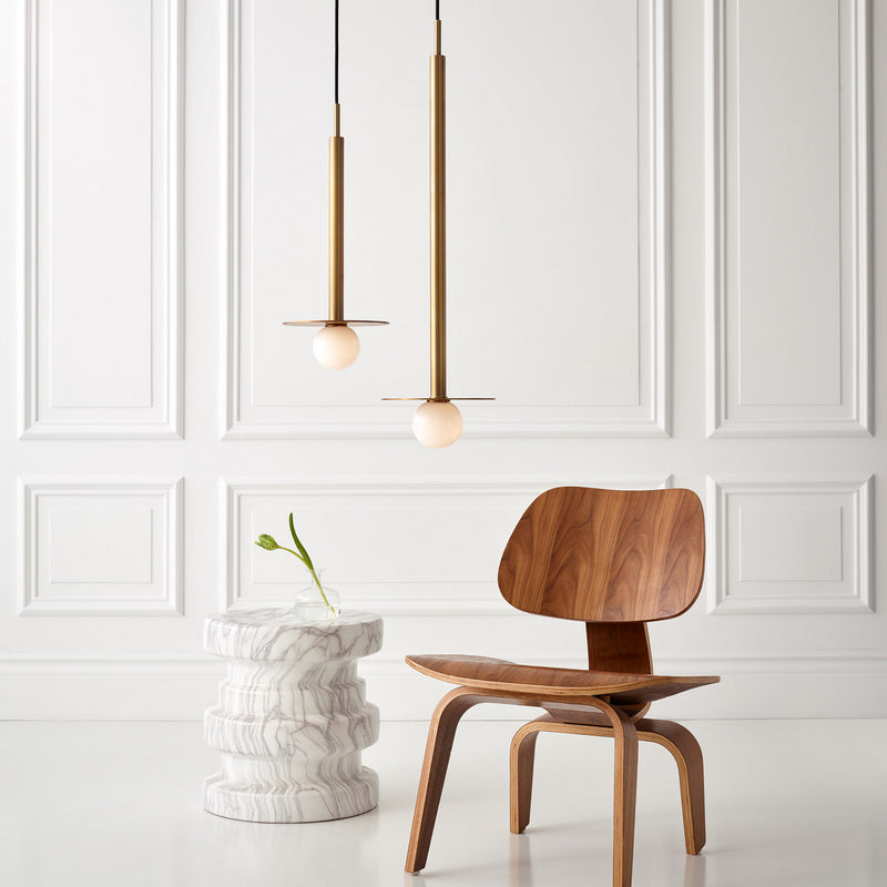 Visual Comfort Studio KP1011BBS Nodes One Light Pendant, Burnished Brass Alternate Image 2.jpg
