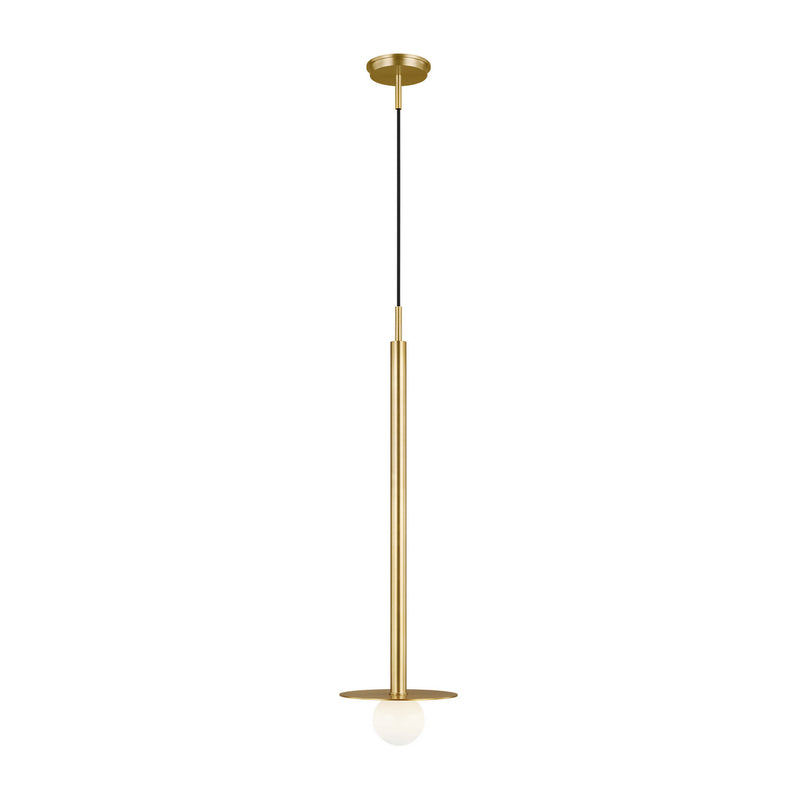 Visual Comfort Studio KP1011BBS Nodes One Light Pendant, Burnished Brass Main Image.jpg