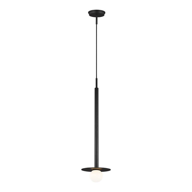 Visual Comfort Studio KP1011MBK Nodes One Light Pendant, Midnight Black Alternate Image.jpg