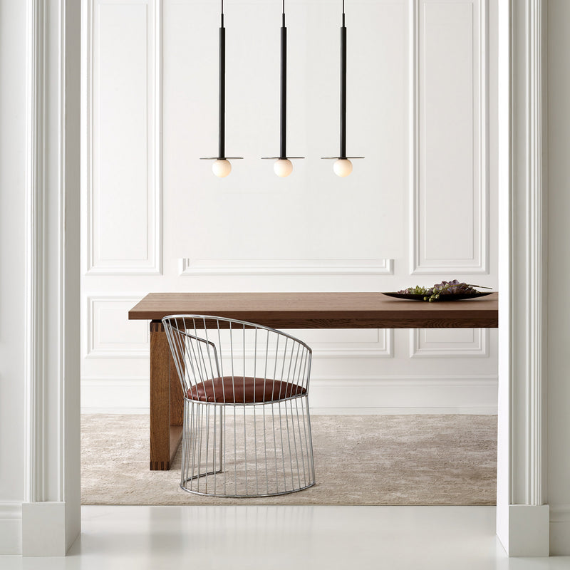 Visual Comfort Studio KP1011MBK Nodes One Light Pendant, Midnight Black Alternate Image 2.jpg