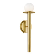 Visual Comfort Studio KW1001BBS Nodes One Light Wall Sconce, Burnished Brass Main Image.jpg