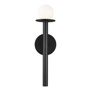 Visual Comfort Studio KW1001MBK Nodes One Light Wall Sconce, Midnight Black Alternate Image.jpg