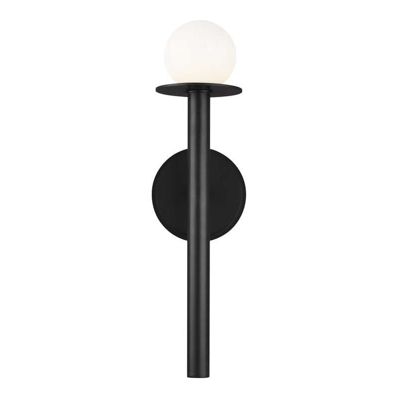 Visual Comfort Studio KW1001MBK Nodes One Light Wall Sconce, Midnight Black Alternate Image.jpg