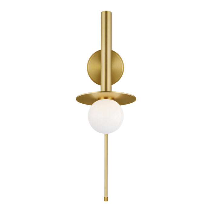 Visual Comfort Studio KW1021BBS Nodes One Light Wall Sconce, Burnished Brass Alternate Image.jpg