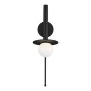 Visual Comfort Studio KW1021MBK Nodes One Light Wall Sconce, Midnight Black Alternate Image.jpg