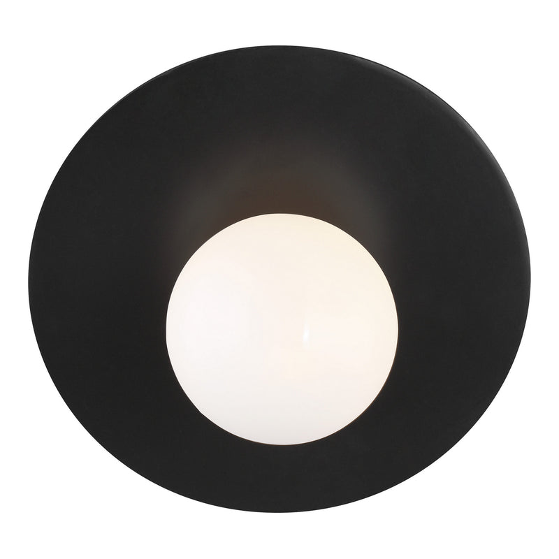 Visual Comfort Studio KW1041MBK Nodes One Light Wall Sconce, Midnight Black Alternate Image.jpg
